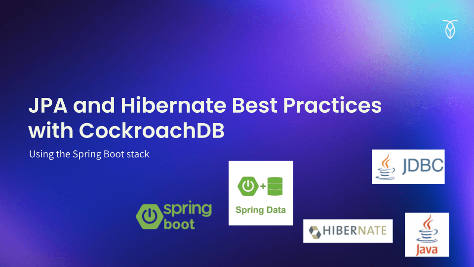 JPA Best Practices for CockroachDB